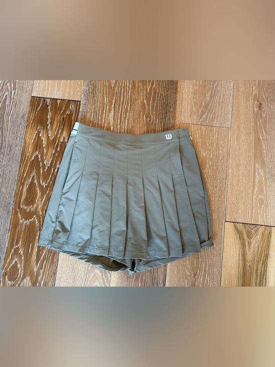Wilson Dresses & Skirts - Wilson Pleated Tennis Skort Olive Green Sage NWT Medium Athletic Skirt